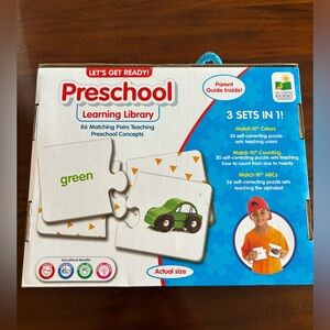 Preschool Learning Library Game